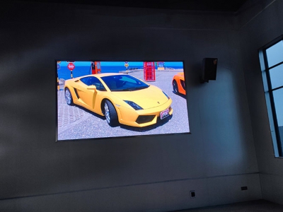 中山小欖聯(lián)眾發(fā)布中心室內全彩屏完成